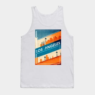 Los Angeles - Modern Angular Tank Top